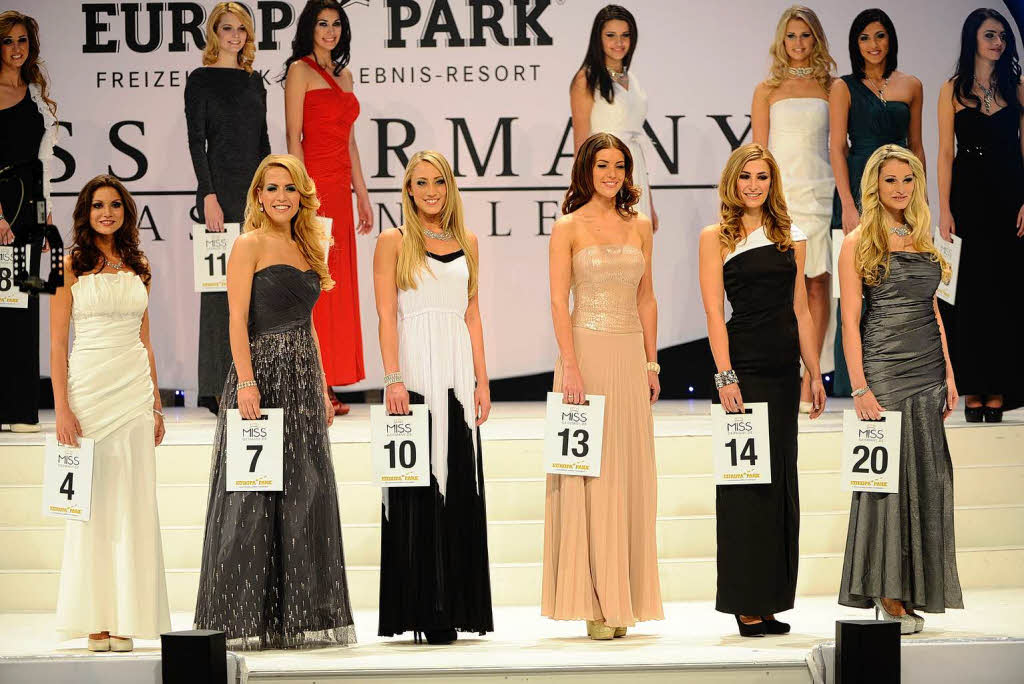 Das Finale der Miss Germany-Wahl 2013 im Europapark Rust.