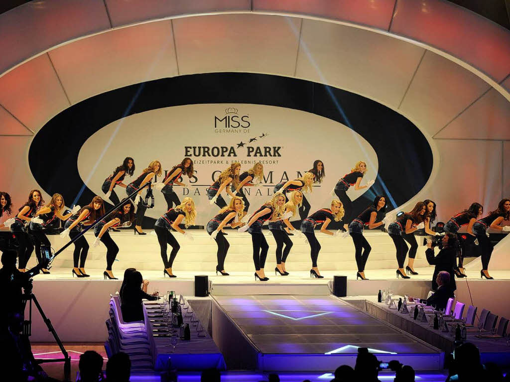 Das Finale der Miss Germany-Wahl 2013 im Europapark Rust.