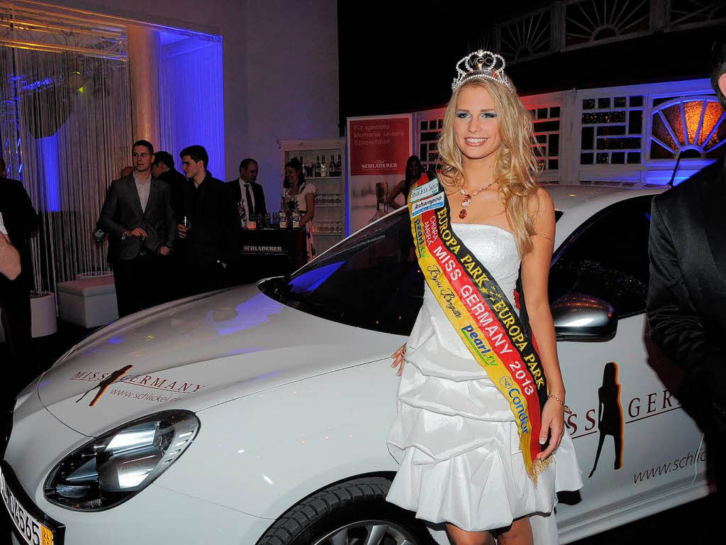 Die Miss Germany-Wahl 2013 wird mit einer glamoursen Party gefeiert.