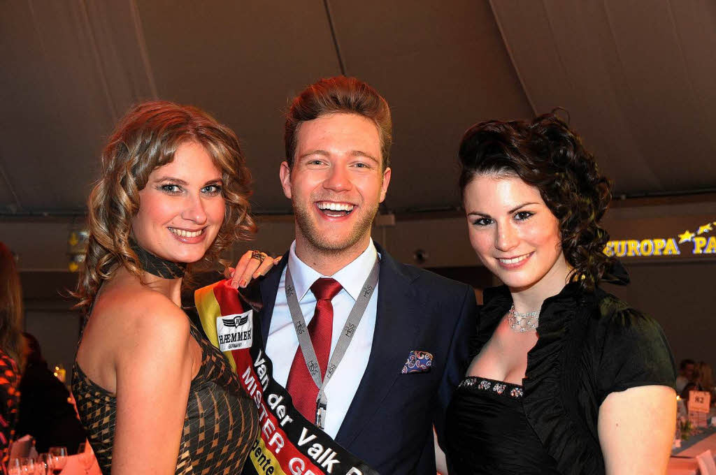 Die Miss Germany-Wahl 2013 wird mit einer glamoursen Party gefeiert.