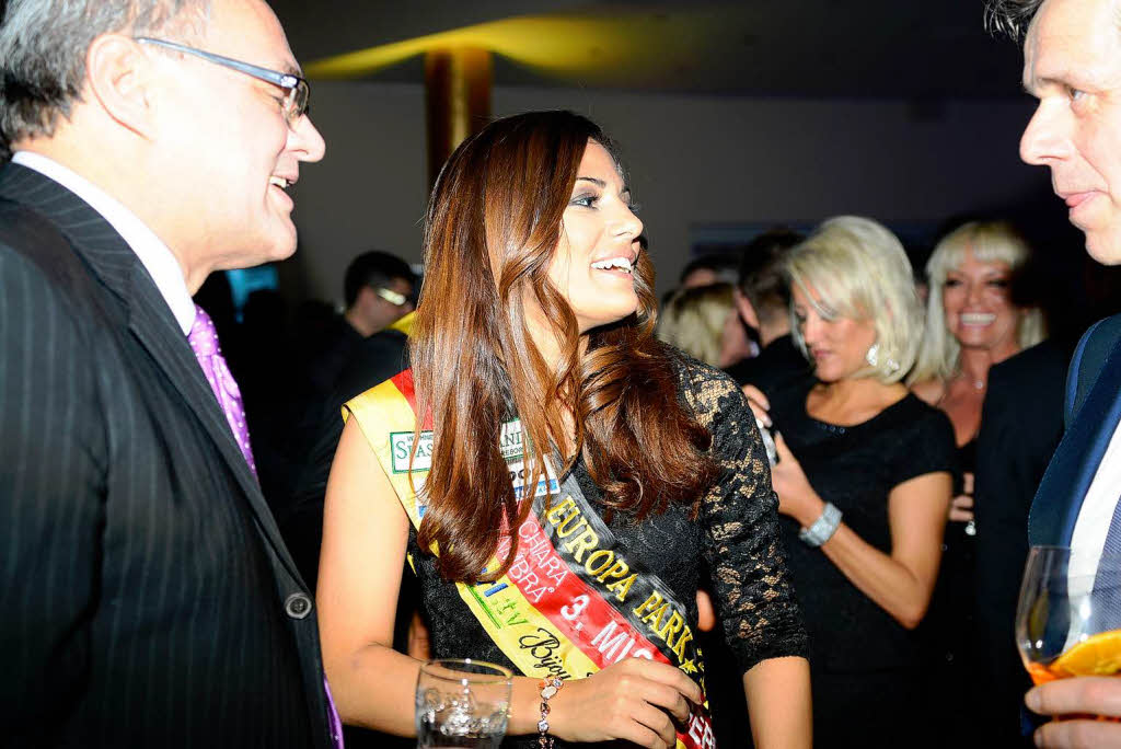 Die Miss Germany-Wahl 2013 wird mit einer glamoursen Party gefeiert.