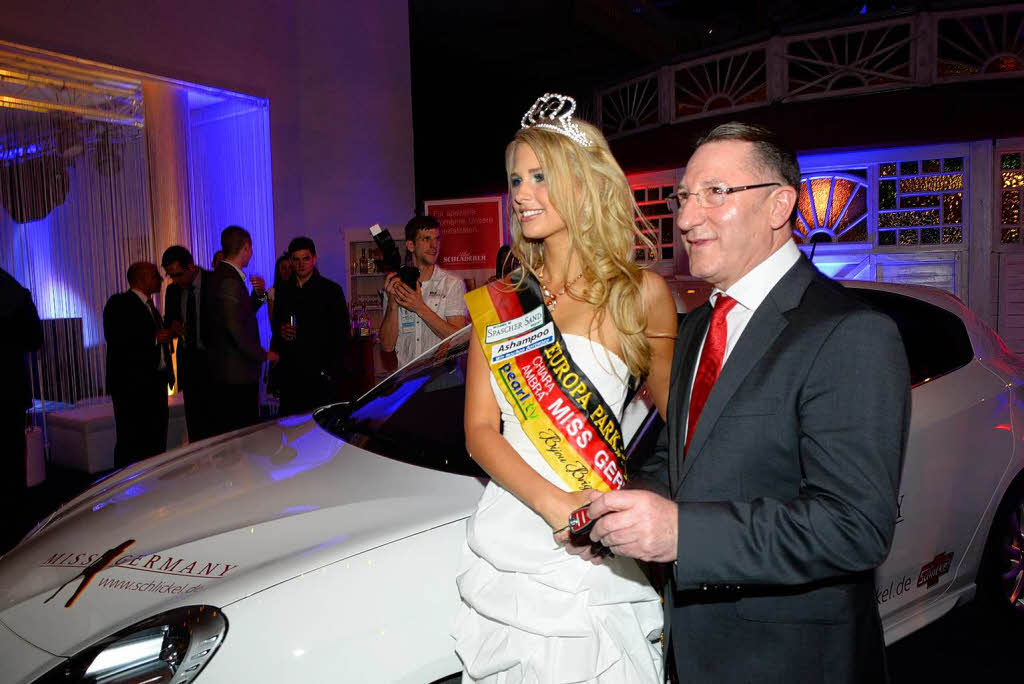 Die Miss Germany-Wahl 2013 wird mit einer glamoursen Party gefeiert.