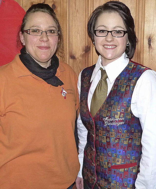 Acht Jahre war Jasmin Jhle (links) Vo...Riedmller das Amt von ihr bernommen.  | Foto: christine weirich