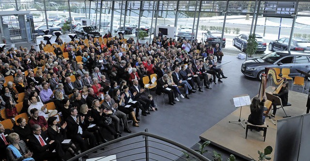 Gut besucht wie stets war das zehnte K...len Lahr und Stuttgart bei Audi-Link.   | Foto: W. knstle