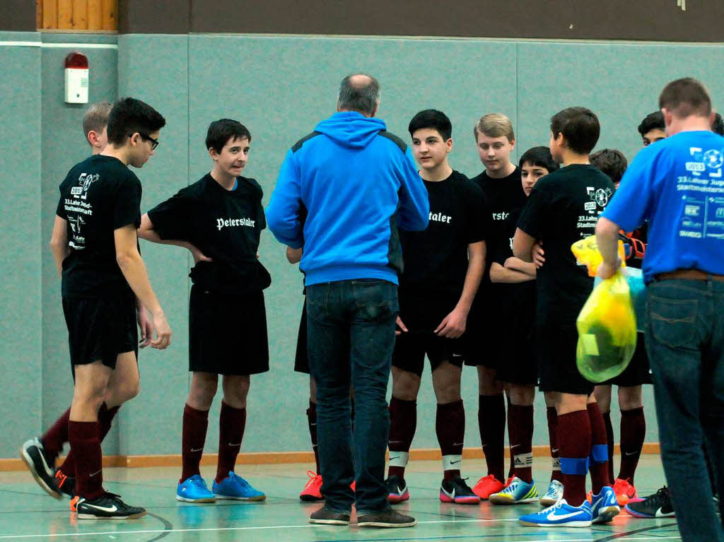 Die Lahrer Jugend-Stadtmeisterschaft im Fuball.