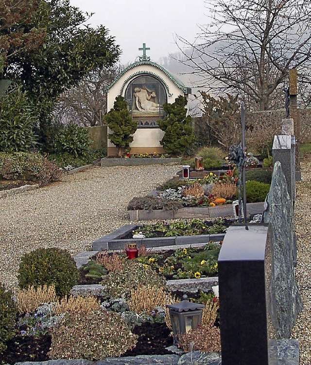 In Heuweiler wird die Friedhofsatzung gltig.   | Foto: Andrea Steinhart
