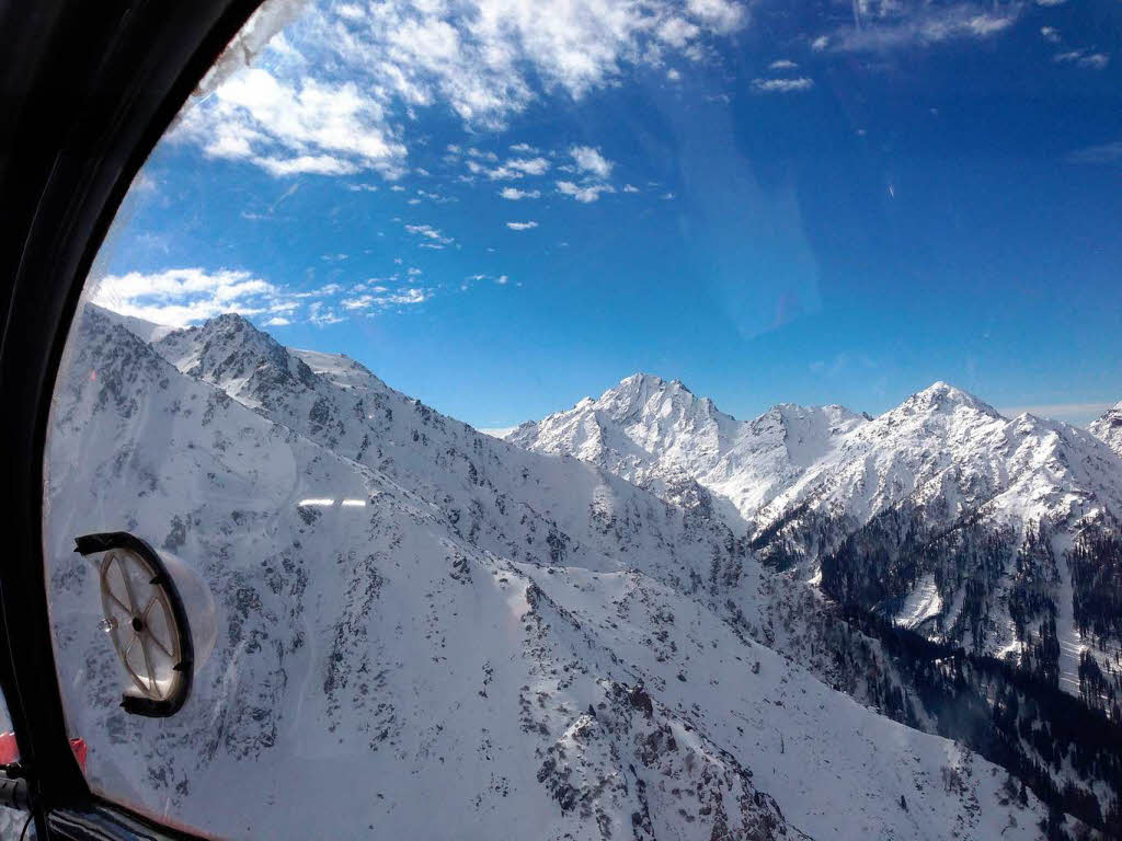 Traumhafter Blick auf die Himalaya-Gebirgskette.