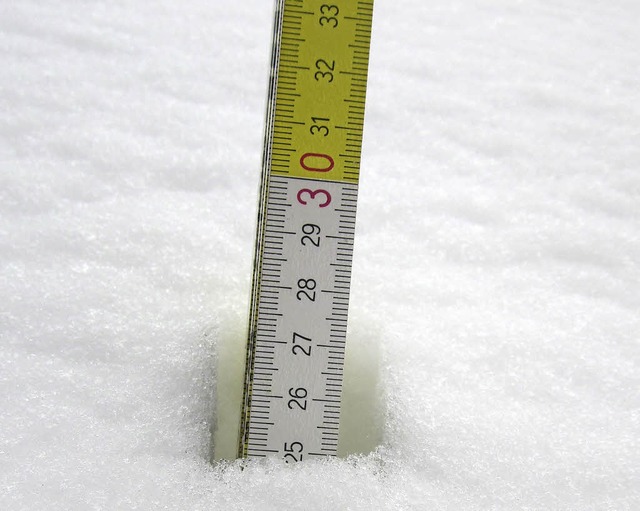 Der Schnee ist zurckgekehrt.   | Foto: Helmut Kohler