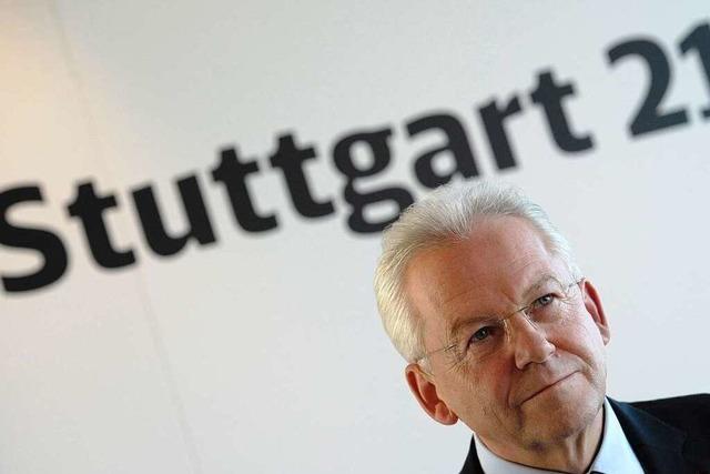 Stuttgart 21: Bahnchef Grube droht mit Klage
