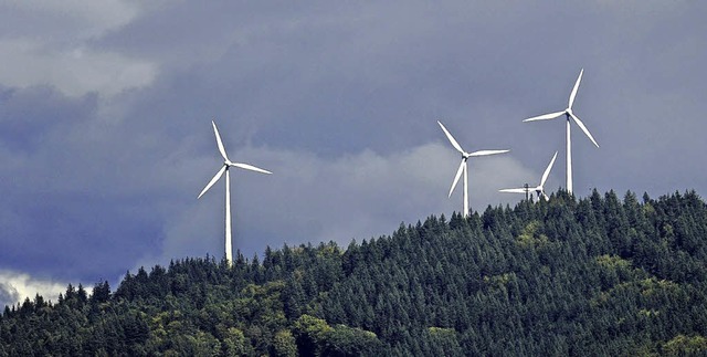 Schn oder nicht? Trotz Notwendigkeit ...eiden sich an Windrdern die Geister.   | Foto: Schneider