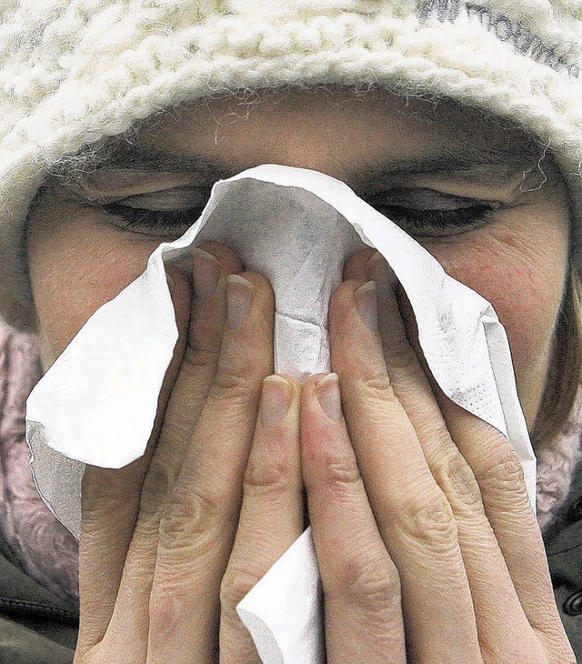 Die Grippewelle ist noch lange nicht verebbt.   | Foto: archivfoto: dpa