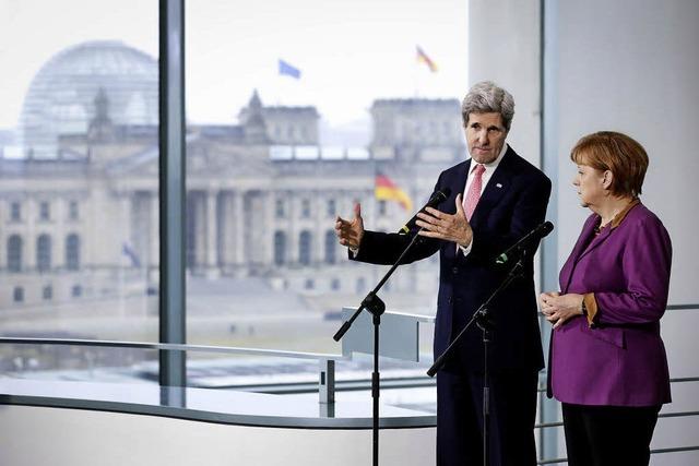 Auenminister Kerry lobt Beziehungen zu Berlin