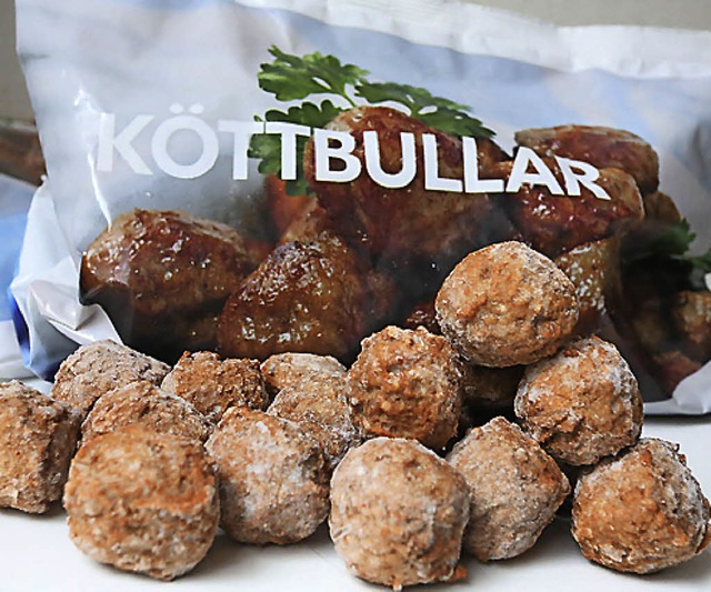 Kttbullar-Fleischbllchen von Ikea  | Foto: dpa