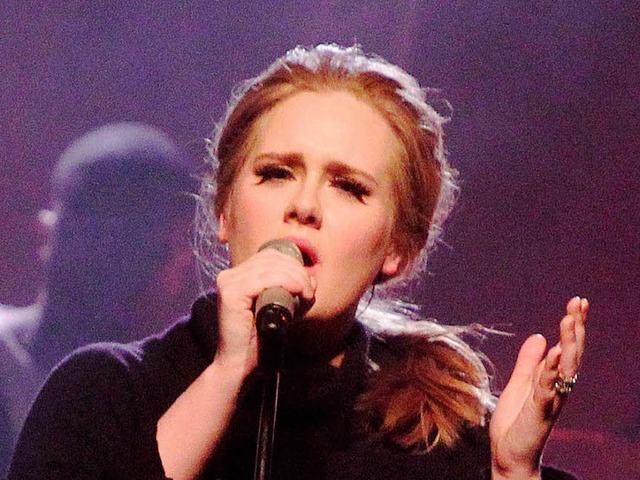 Verhinderte Gewinnerin &#8211; Adele p...n Los Angeles fr die Oscar-Verleihung  | Foto: DPA