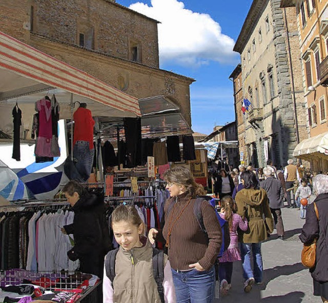Markttag in Citt della Pieve   | Foto: Frank Kiefer