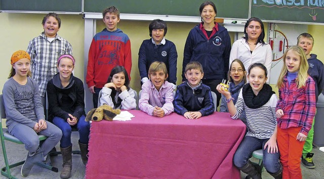 Schler der 5. und 6. Klassen der Brei...ius-Leber-Grundschule einen Besuch ab.  | Foto: privat