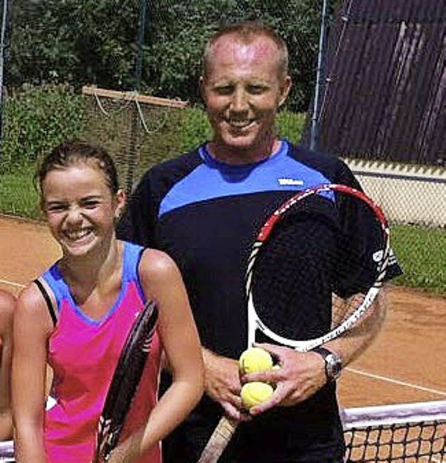 Patrick Hager ist neuer Tennistrainer beim TC Steinen.   | Foto: Privat