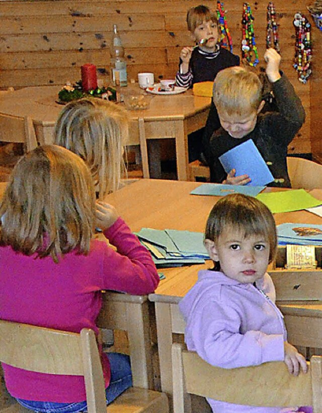 Einige Betreuungsangebote kosten in Eimeldingens Kindergrten bald etwas mehr.  | Foto: <BZ-FotoRepro>archivbild: langelott