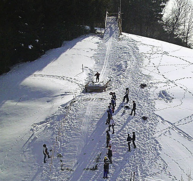 Der Skiclub Malsburg-Marzell hofft, am...bewerb in Marzell anbieten zu knnen.   | Foto: Kanmacher