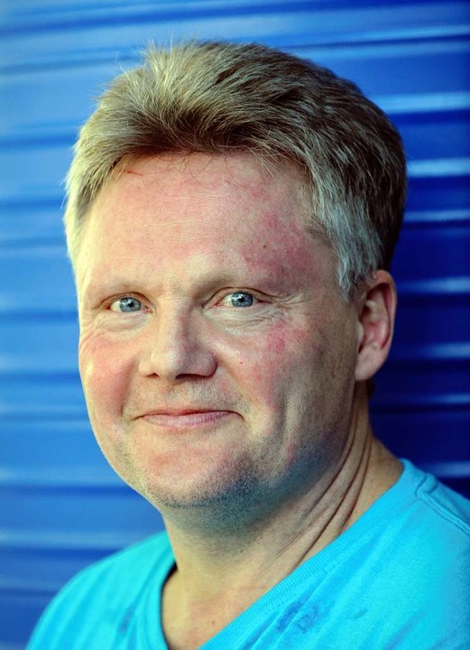 Schwimmtrainer Bernd Pinkes  | Foto: PATRICK SEEGER