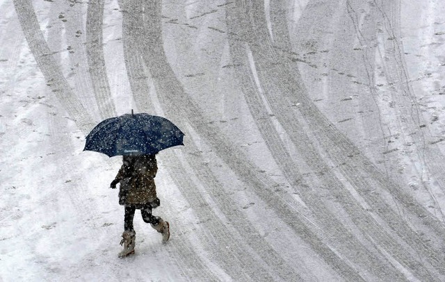 In den letzten Monaten schien die Sonn... gab es viel Schnee, Klte und Regen.   | Foto: dpa