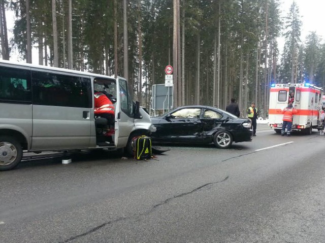 Schwerer Unfall auf der B31 bei Rtenbach  | Foto: Kamera 24