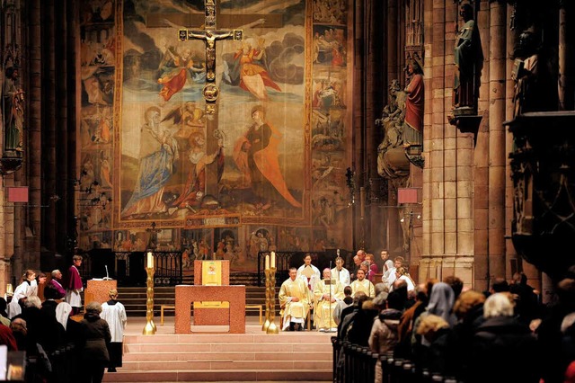 Freiburg dankt Benedikt XVI. mit einem Pontifikalamt.  | Foto: Thomas Kunz