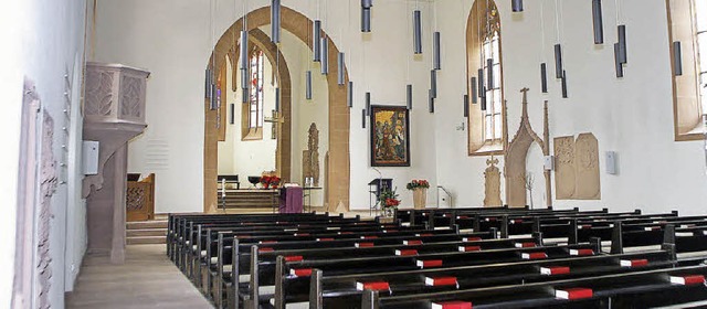 In der Friedenskirche, der ehemaligen ...kumenischen Gottesdienst eingeleitet.   | Foto: fotoS:  fssel