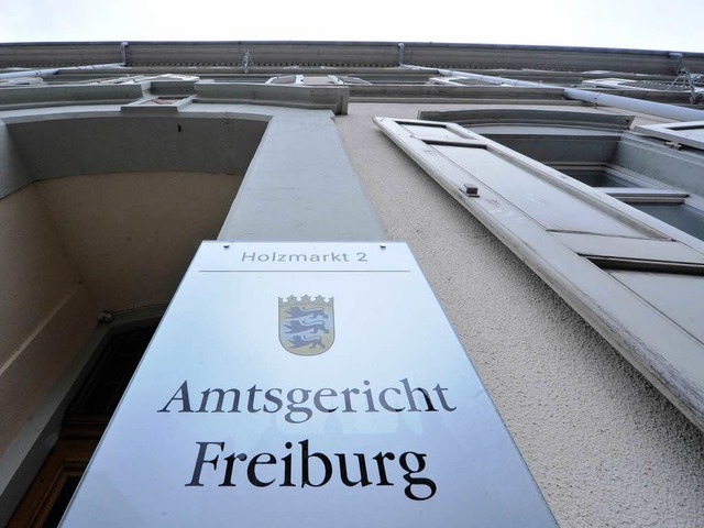 Das Amtsgericht Freiburg verhandelte den Fall eines Betrgerprchens.  | Foto: Michael Bamberger