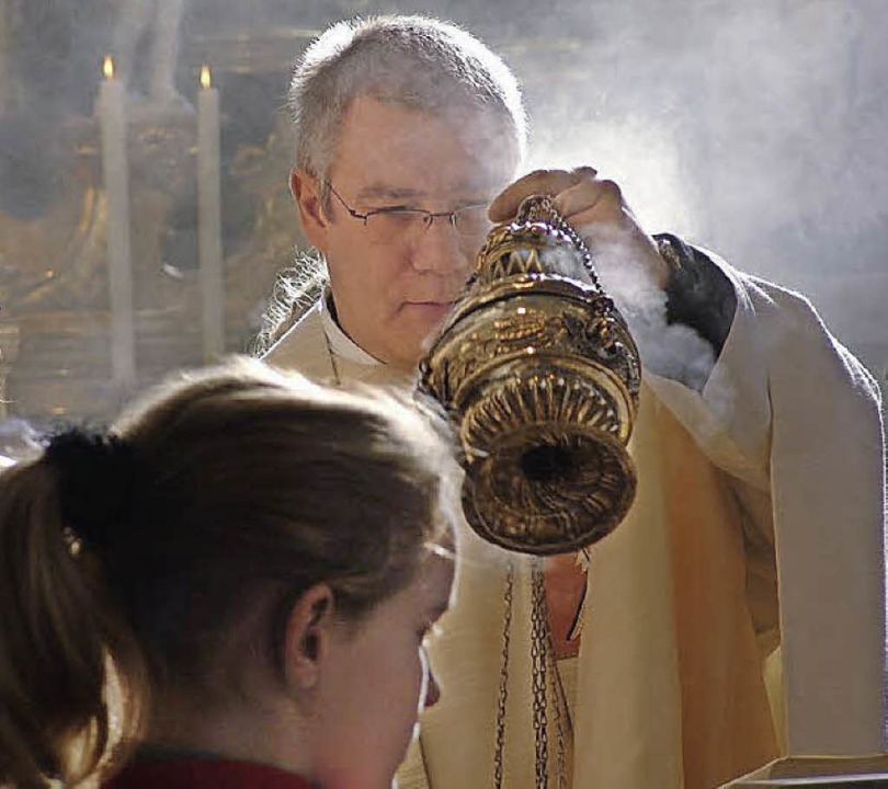 Seelsorge und Gottesdienste, wie hier ...en immer weniger Zeit bleiben knnte.   | Foto: karin wortelkamp