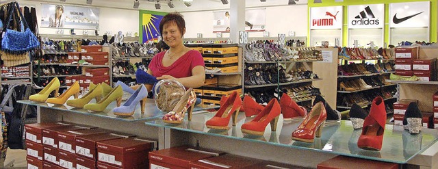 Jacqueline Kramm freut sich auf die Ak...woche von  Quick Schuh auf der Insel.   | Foto: hf