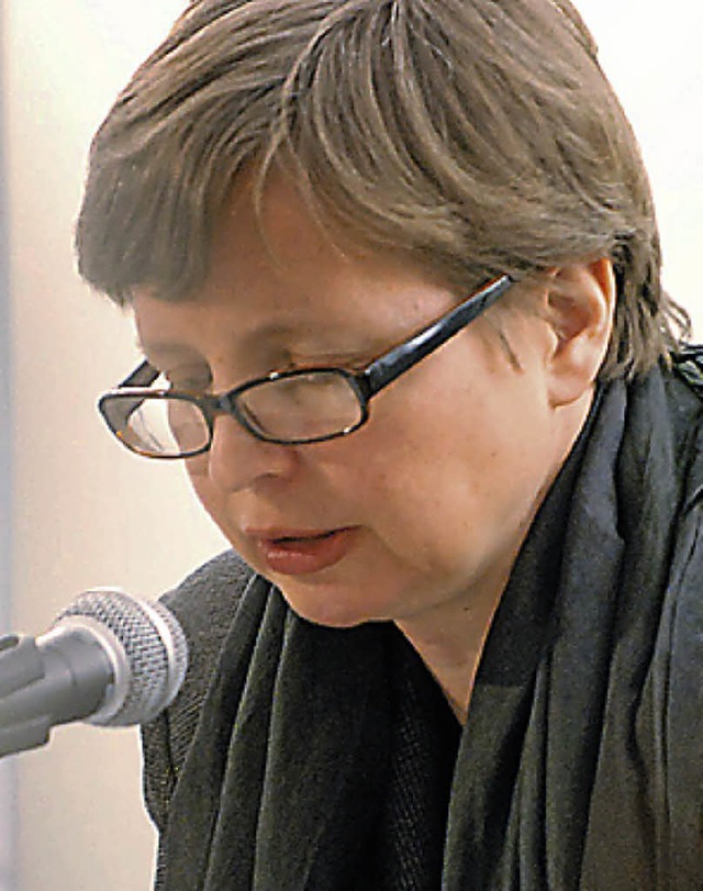 Jenny Erpenbeck beim Offenburger Literaturfestival Wortspiel  | Foto: Gertrude Siefke