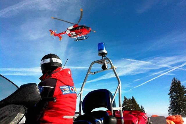 Bergwacht muss 67 Verletzte in einer Woche verarzten