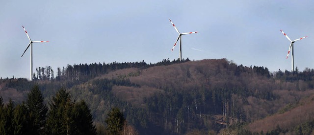 Wohin mit weiteren Windrdern? Derzeit...e Gemeinden ringsum ber diese Frage.   | Foto:  heidi fssel