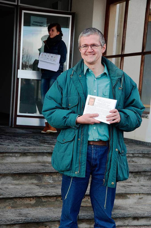 Christian Brthel will jetzt Papst werden  | Foto: Axel Kremp