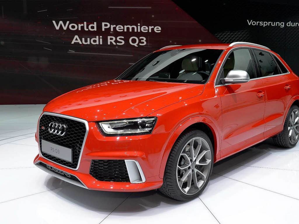 und bei Audi gibt es neue S- und RS-Modelle von A3 und Q3.