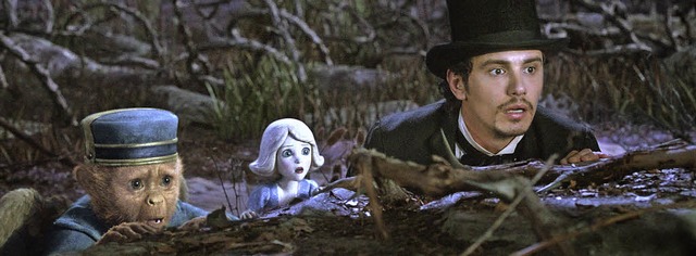 Der Magier (James Franco) mit ffchen und Porzellanmdchen  | Foto: wds