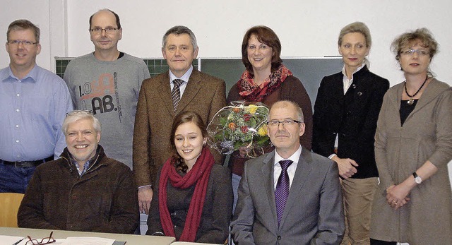 Das Frderteam des Kant-Gymnasiums mit...itzerin Katharina Htter (von links).   | Foto: Steineck