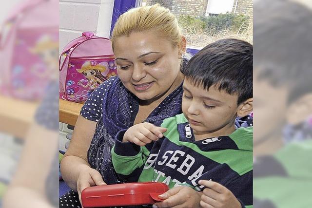 Manche Kinder knnen keinen Stift halten