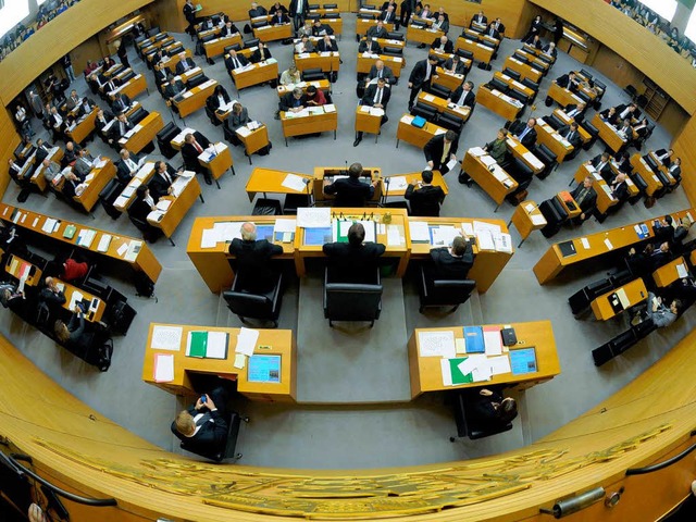 Der  Landtag in Stuttgart  | Foto: dpa