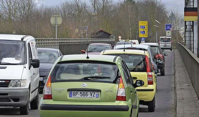 Der kleine Grenzverkehr knnte Neuenbu...zu verhelfen, Unterzentrum zu werden.   | Foto: Babeck-Reinsch