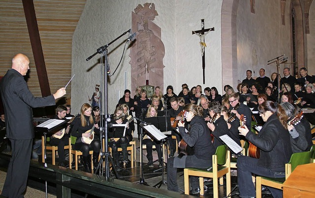 Abschluss des Jubilums zum 90-jhrige...n in der St. Georg Kirche in Bleibach.  | Foto: Karin Hei