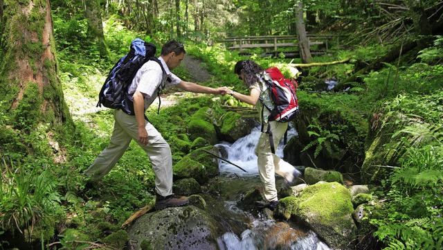 Ganz schn steinig kann der Weg werden...sroute auf  eigene Faust zu erkunden.   | Foto: Schwarzwald Tourismus GmbH