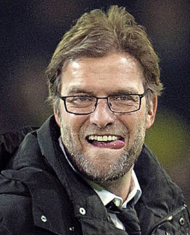 Hei auf Schalke: BVB-Coach Jrgen Klopp   | Foto: dpa