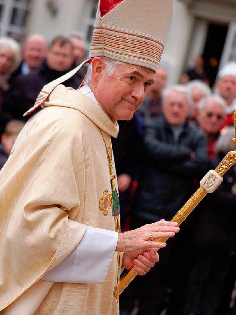 36 Gruppierungen aus Kirche, Politik, Musikvereinen, Trachtengruppen und Missionen bildeten die Fridolinsprozession.