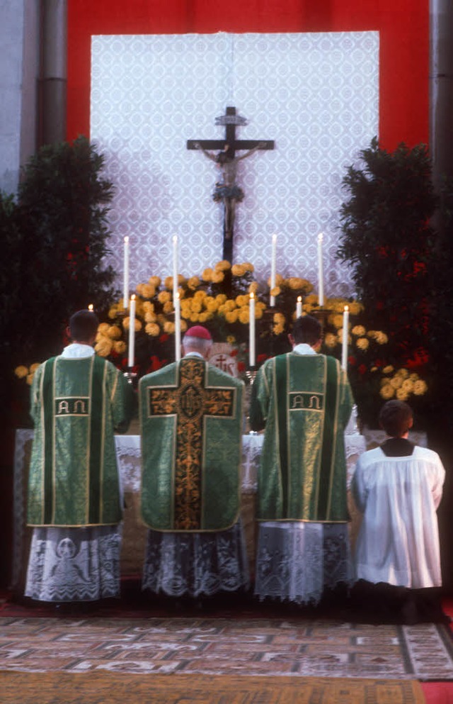 Erzbischof Marcel Lefebvre (1905-1991,...dete die umstrittene Piusbrderschaft.  | Foto: KNA
