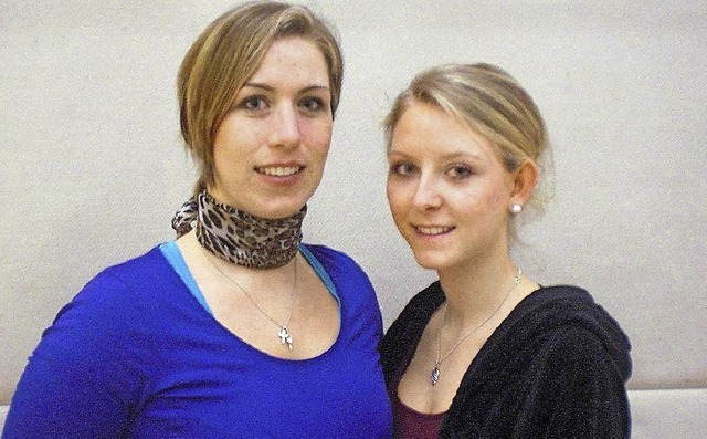 Eigengewchse der TSG: Die neuen  bun...ie Funk (links) und  Katja Holzapfel.   | Foto: Privat