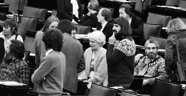 30 Jahre Grne im Bundestag  | Foto: Verwendung weltweit, usage worldwide