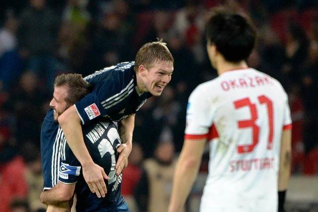 VfB verliert gegen den HSV: Die Schwaben schieben Frust