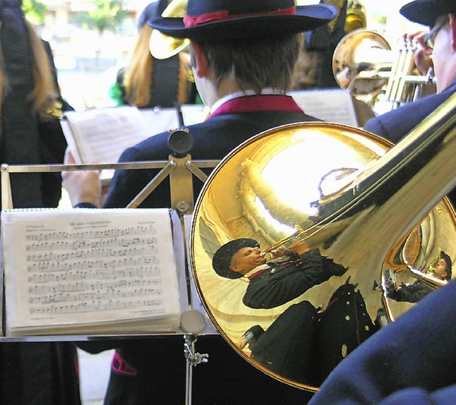 Auch vor dem  Dom hat die Stadtmusik und Jugendkapelle 2012 (Foto) gespielt.  | Foto: M Matyscak